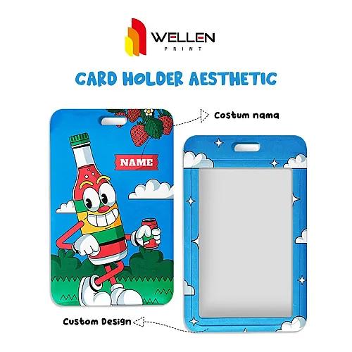 Cetak Card Holder PVC Aesthetic Custom