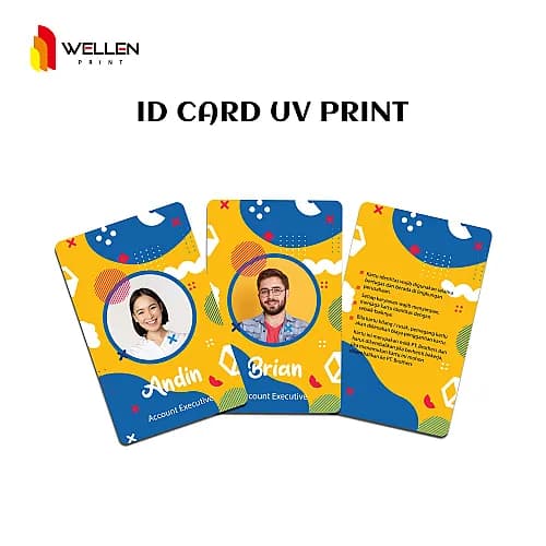 Cetak ID Card UV Custom
